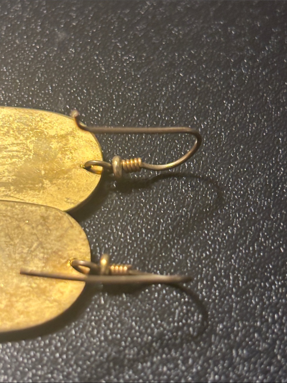 Laurel Burch White Gold Leaf Feather Arrow Inspired Drop Earrings Tahoe Arrow - Picture 4 of 6